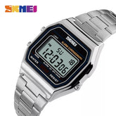 Skmei LED Digital Steel Military Waterproof Wristwatches SKMEI 2018