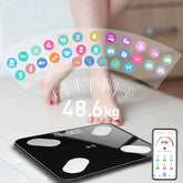 Body Fat Smart Digital Scale with Tape Weighting Scale Bluetooth Connected