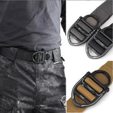 Heavy Duty Tactical Men's Alloy Buckle Nylon Adjustable Belt