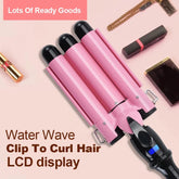 High Quality Hair Curling Iron Ceramic Triple Barrel Hair Curler Hair Waver Styling Tools Hair Styler