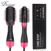 One step Hair Dryer Brush 3 in 1 Negative One Step Hair Dryer & Volumizer Blower Anti-Static Hair Styler Curler Hair Straightener Brush