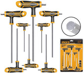 Ingco HHKT8081 8 Pieces Heavy Duty Hex allen Key Set - 8 Pieces