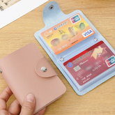 24 Slots ladies Bits Card Holder wallet pouch