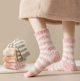 3 Pair Winter Warm Velvet Towel Socks