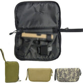 Nylon Tactical Gun Pouch Storage Bag Pistol Case Durable Carry Cell Phone Keys