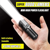 Powerfull Rechargeable Mini Pocket Smart Torch Imported