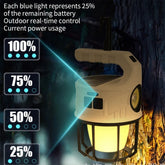 Solar LED Lamp Search Light with Torch