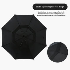 Imported Golf Umbrella Double Layer WindProof & Stormproof