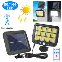 IP65 120COB 120000lm Solar Sensor Street Light 3 Modes