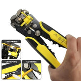Self-Adjusting insulation pliers Crimping Cutter Wire Stripper Tool