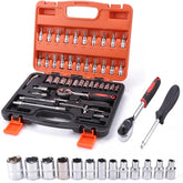 46Pcs Socket Wrench Set