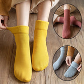 5 Pairs ladies Cashmere Velvet Fleece Socks