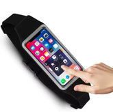 Mobile phone Torch screen Waist Bag Waterproof Mobile Phone Holder Belt Jogging