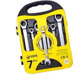 7pcs Ratchet Wrench Set