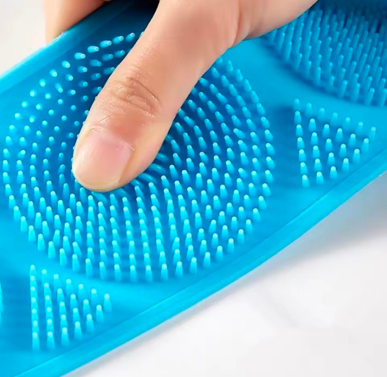 Silicone Back Scrubber, Double Side Bathing body Scrubber
