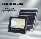 100w Solar Flood Lights LED Solar Powered Spotlight Outdoor Waterproof Reflector