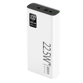 PD 22.5w 10000mAh Fast Power Bank with Built in Cables LED Display