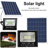 200W LED Solar Lights Outdoor Garden Street Light With Motion Sensor