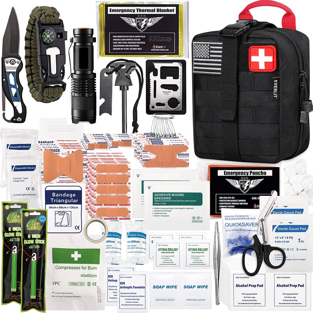 Molle TACTICAL bag with Kit Camping Kit tourist
