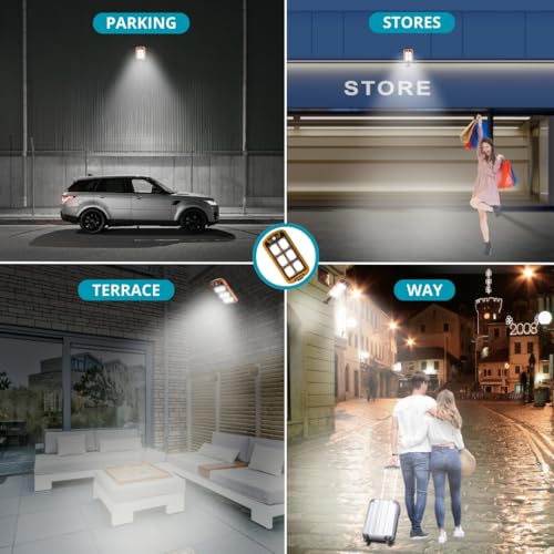 LED Solar Street Light Motion Sensor Garden wall light IP65 Waterproof