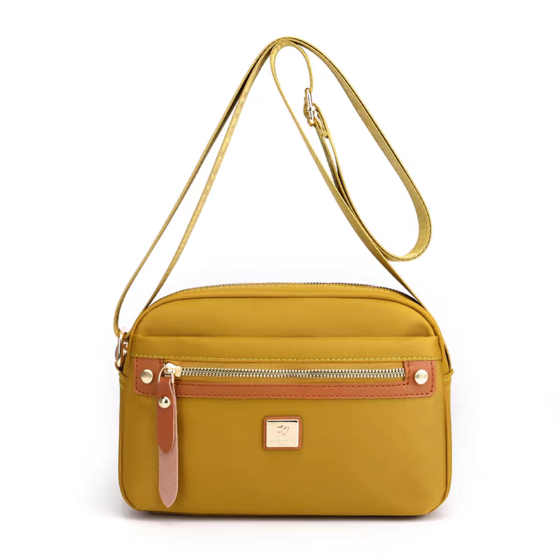 Women's Fashion Shoulder Bag Oxford Metail Handbag for female Messenger Cross Body Bag Purse Multifunction Multi-layer Handbag