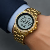 Alsalah Dimond MUSLIM azan Design Digital Waterproof Watch