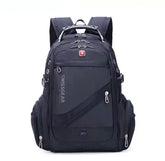 Swiss Large Capacity Travel Business Laptop Backpack USB Charging