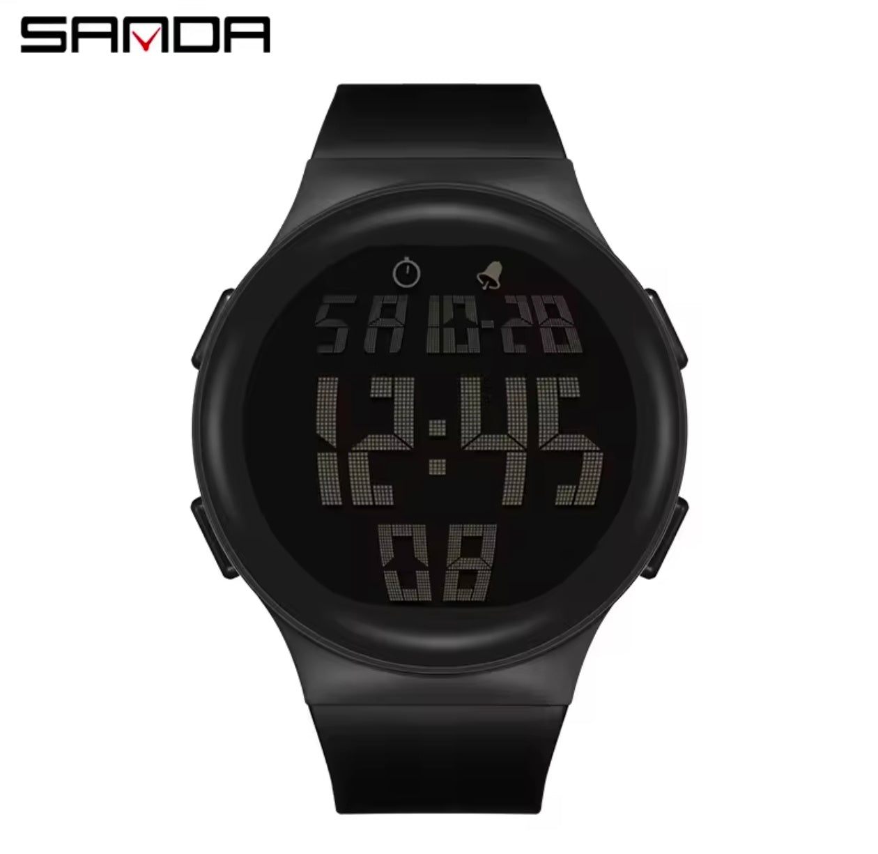 Creative Astronaut LED Digital Watch For Men Women Alarm Sport Waterproof Luminous Watch