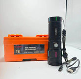 COBA TG USB Charging LED Flashlight - Super
Bright 2000M Range,
