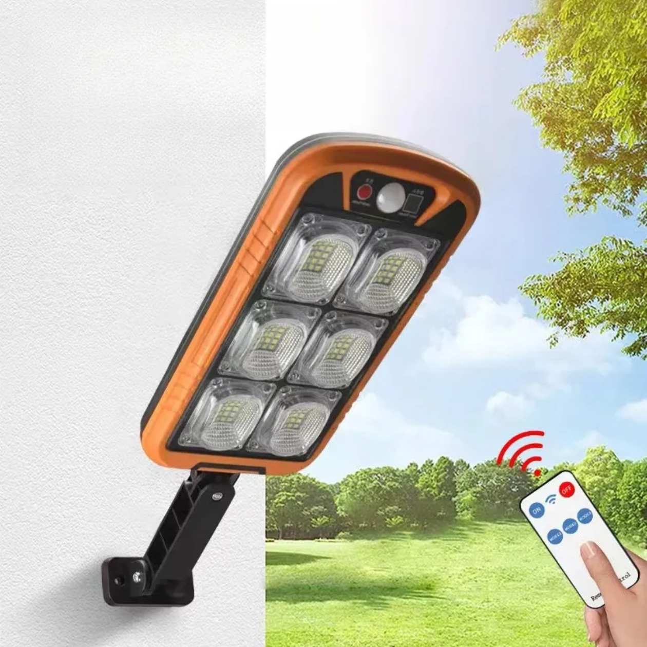 Solar Street Outdoor body Motion Sensor Light waterproof