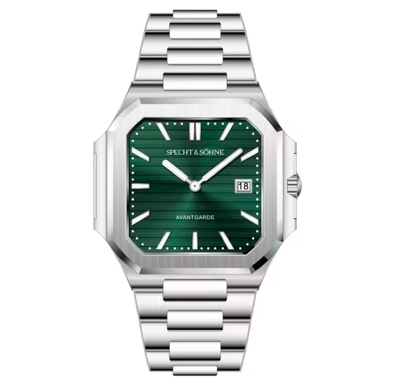 POWER Ultrathin Cubic Watch Quartz Wristwatch Luminous Waterproof