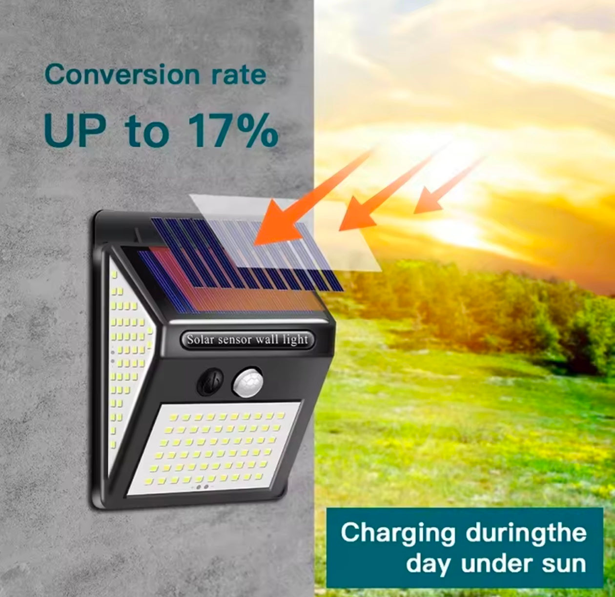 30-LED Solar Lamp Human Body Led Induction Outdoor Garden Wall