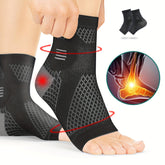 2pcs Arch Support & Ankle Compression Socks