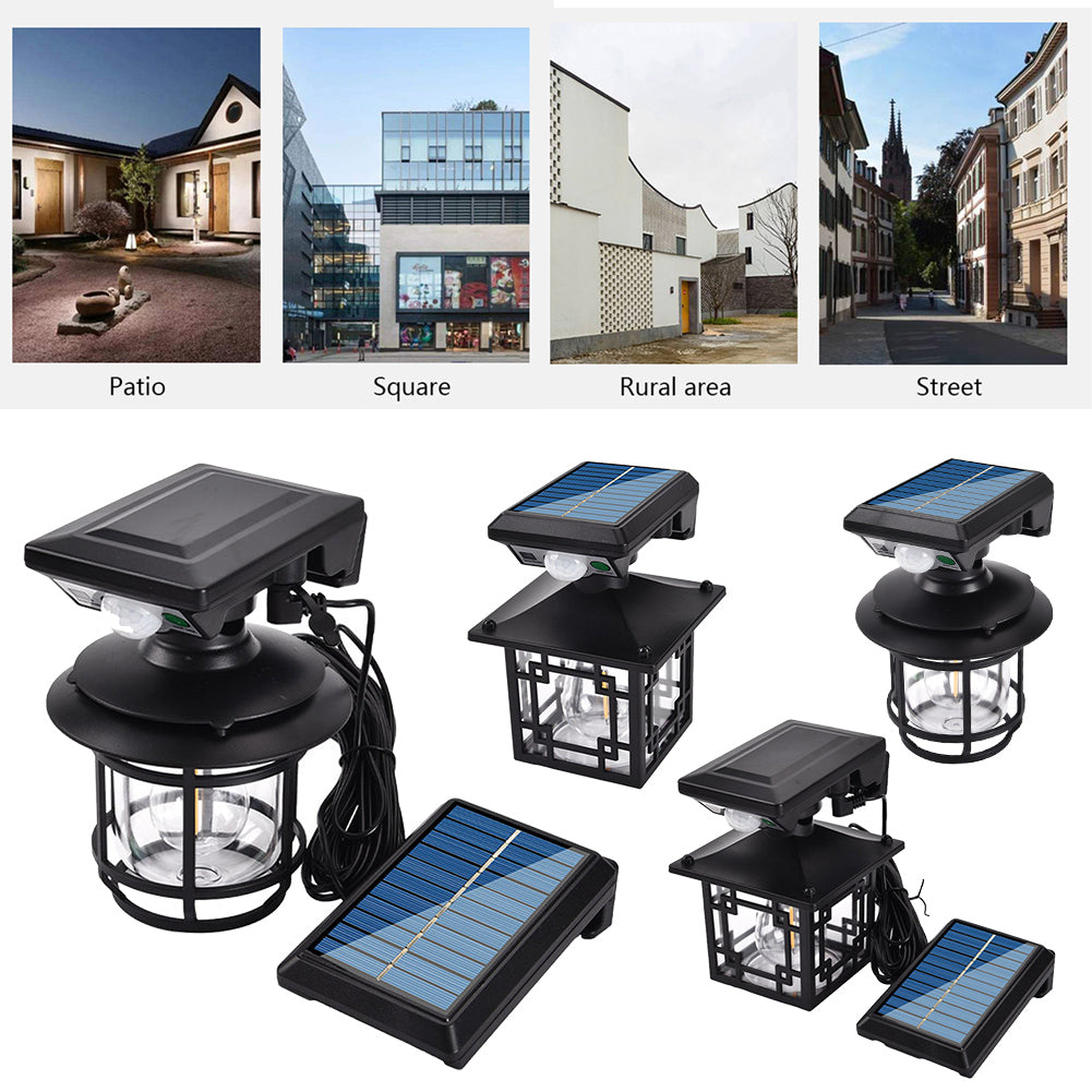 Beautiful Solar Outdoor indoor Light Wall Lamp With Remote Control Motion Sensor
