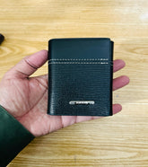 New luxury Trifold Leather Wallet