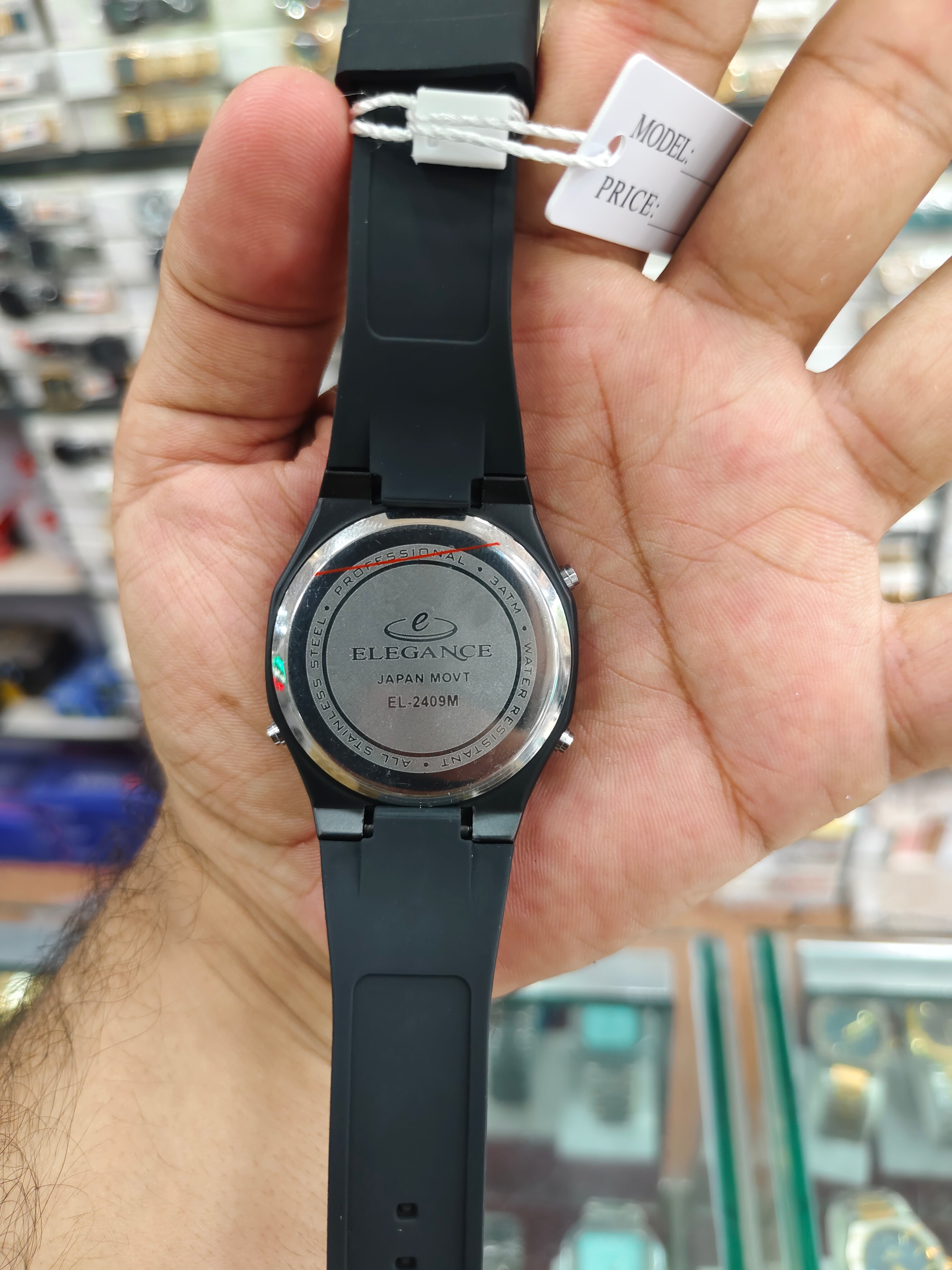 Double Time Pioma Matt Black Wrist watch