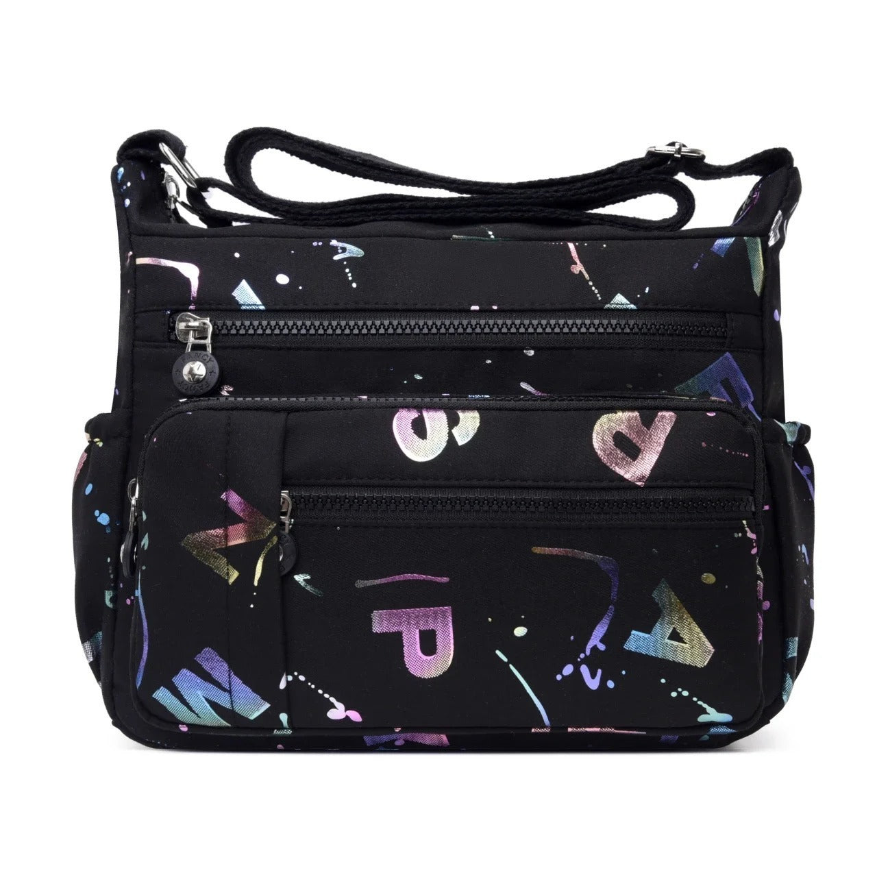 Multi Pocket Women Handbag High Quality Nylon Female Shoulder Bag