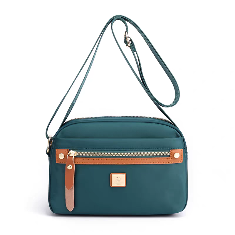 Women's Fashion Shoulder Bag Oxford Metail Handbag for female Messenger Cross Body Bag Purse Multifunction Multi-layer Handbag