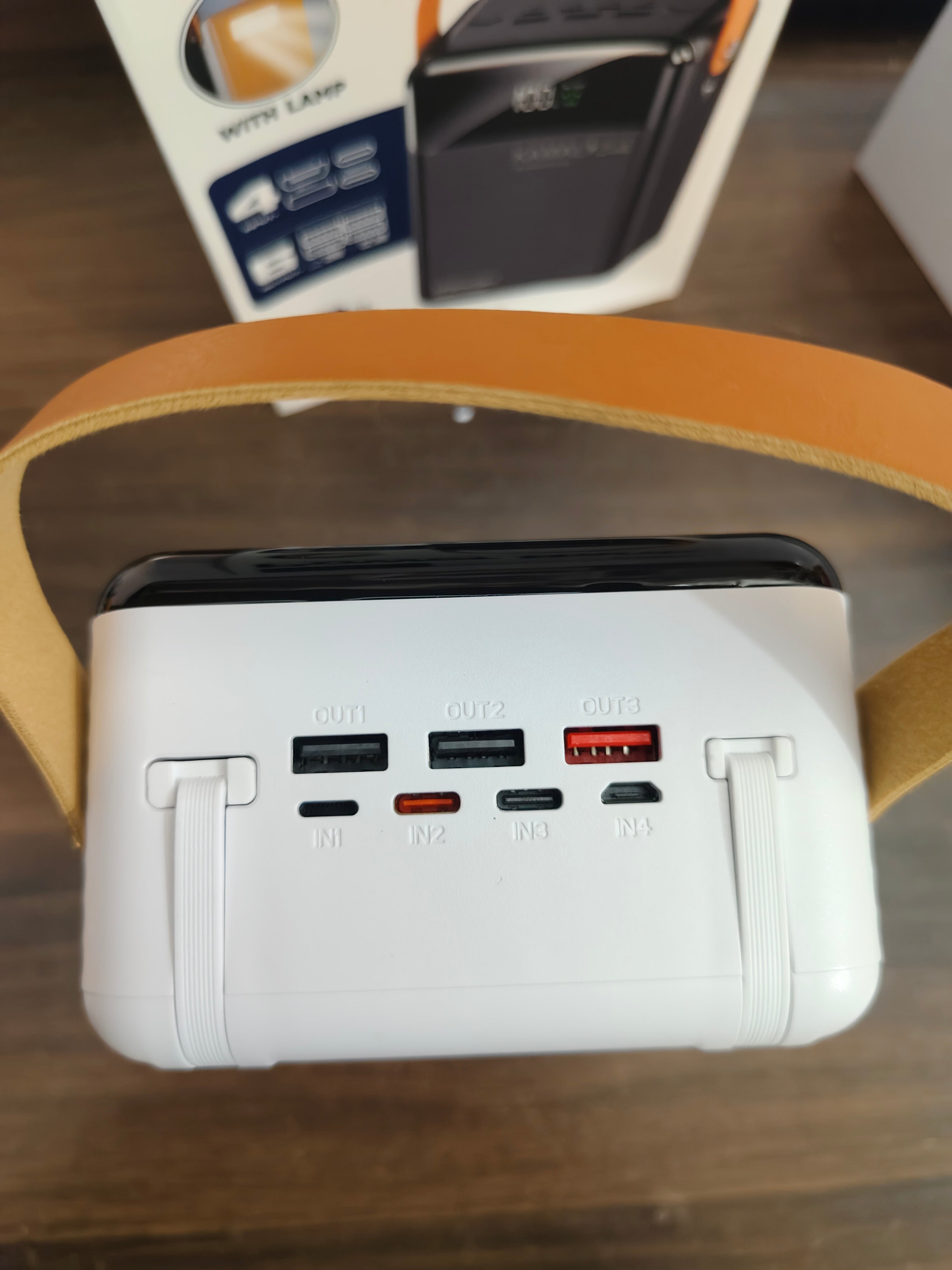 120W 160000mAh Fast Charging Transparent Power Bank