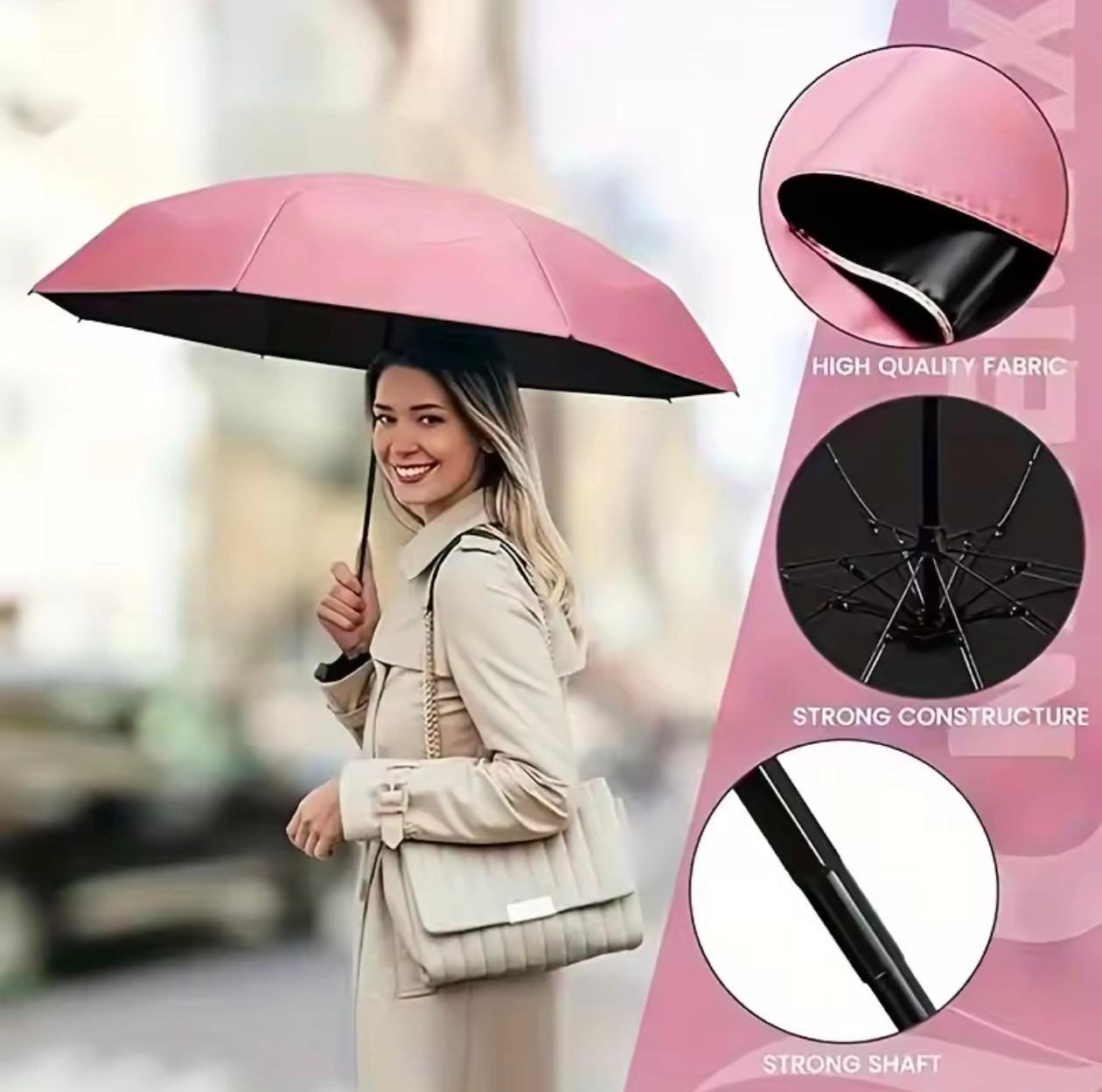 Mini Sun Umbrella UV Protection Vinyl Folding Pocket Parasol with Sun Shade Ultraviolet Protection Capsule Design