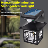 Beautiful Solar Outdoor indoor Light Wall Lamp With Remote Control Motion Sensor