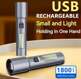 Imported COBA alloy aluminum High beem Led Flashlight CB-W518