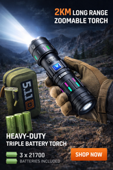 2km 5.11 Digital alloy aluminum High beem Led Flashlight 5.11 Digital