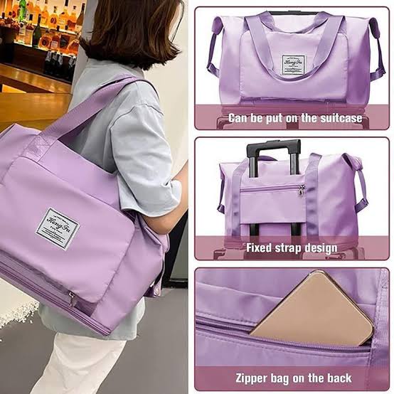 Large Capacity Folding Travel Bag Imported lightweight