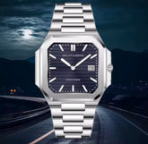 POWER Ultrathin Cubic Watch Quartz Wristwatch Luminous Waterproof