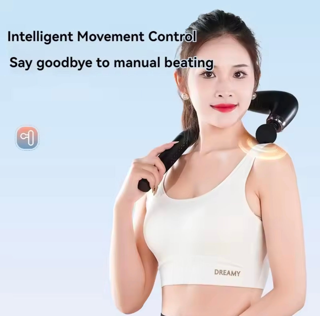 Smart Fascia Handheld Hammer Back Gun Electric Massager