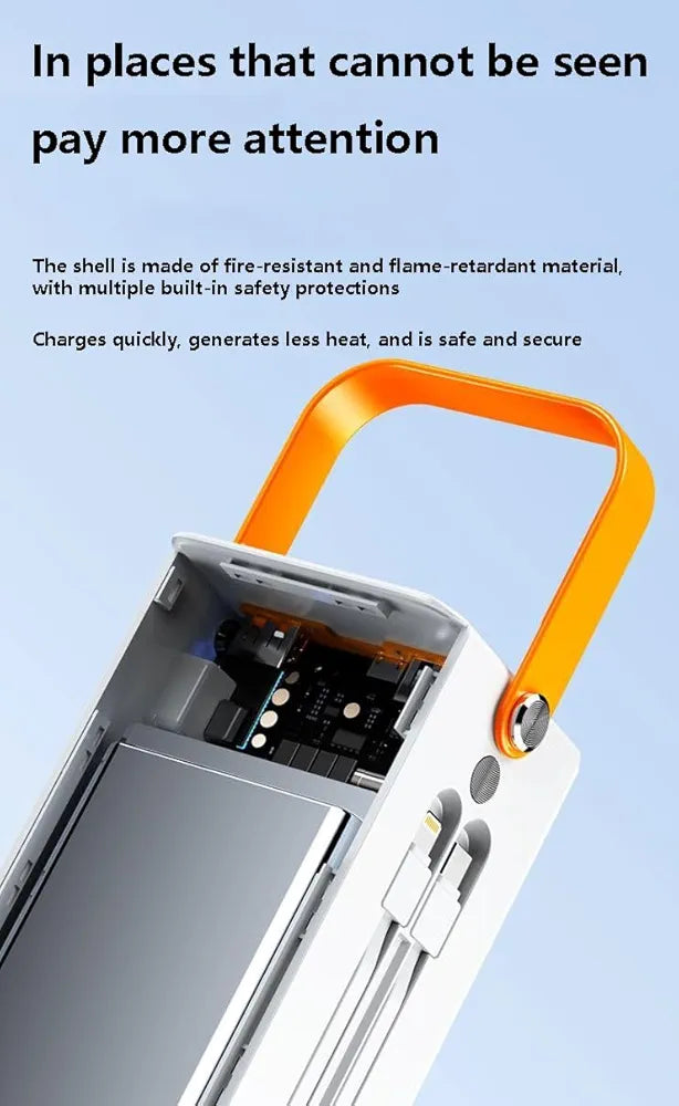 30000mAh 22.5W Super Fast Large Capacity Power Bank (USB C Output and Input)