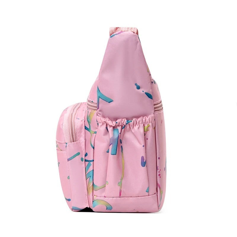 Multi Pocket Women Handbag High Quality Nylon Female Shoulder Bag