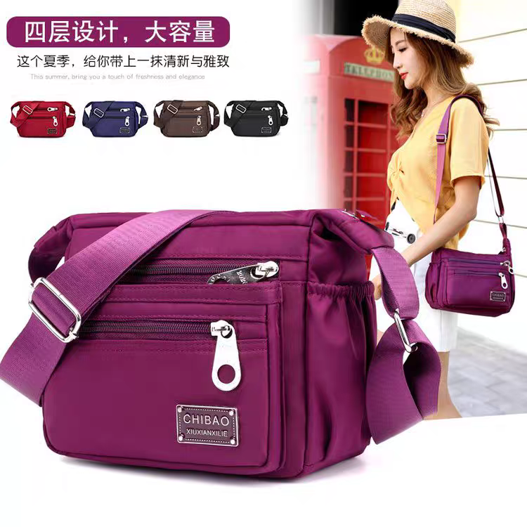 Ladies Messenger Travel Oxford Shoulder hand bag