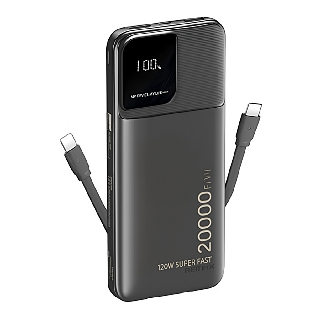 Super Fast 120w 20000mah 120w Power Bank